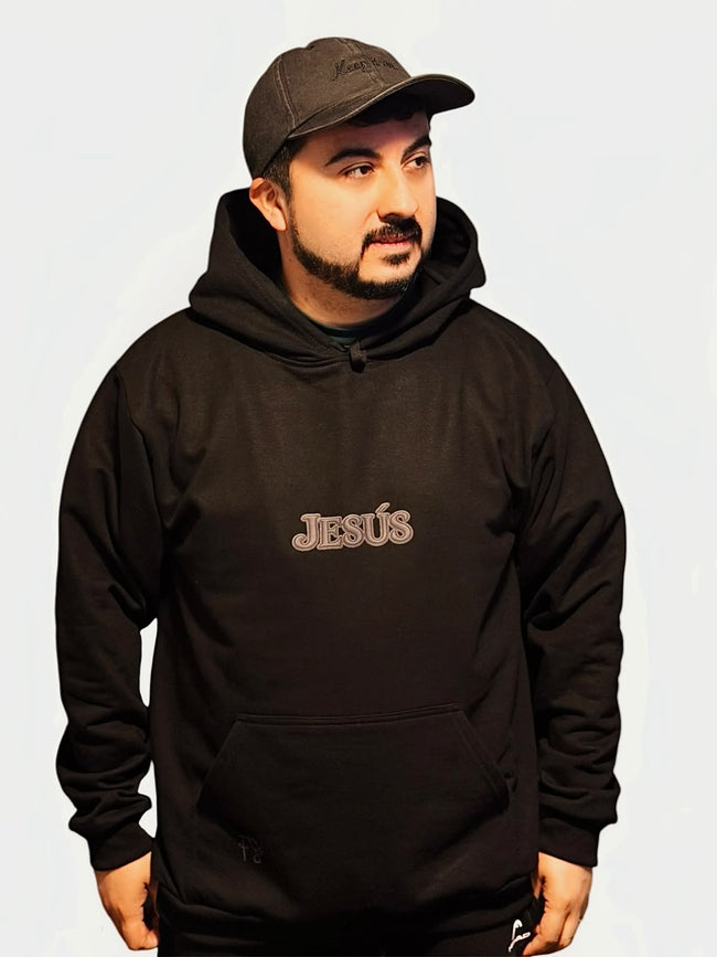 Polerón Jesús negro