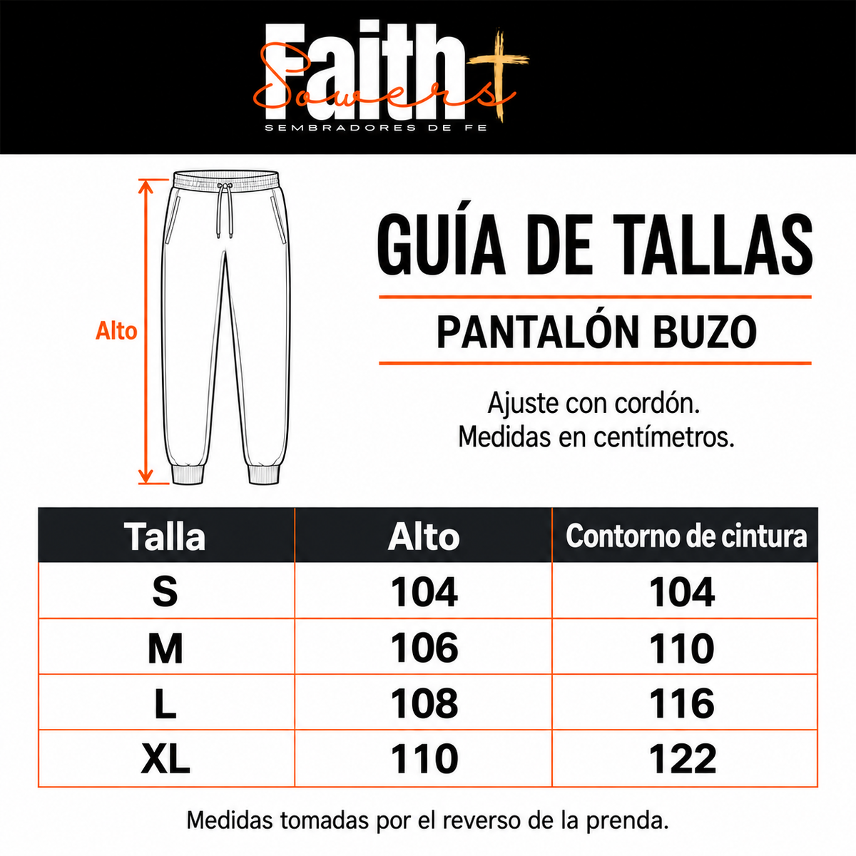 Pantalón buzo Hallelujah